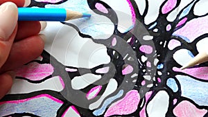 Neurographic drawing: creative and therapeutic art technique.