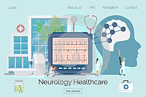 Neurology healthcare  concept.