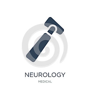 neurology reflex hammer icon in trendy design style. neurology reflex hammer icon isolated on white background. neurology reflex