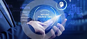 Neuromarketing. Sales and advertising marketing strategy concept