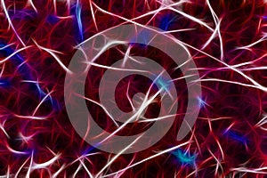 Neuron brain cells background