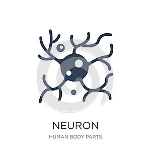neuron icon in trendy design style. neuron icon isolated on white background. neuron vector icon simple and modern flat symbol for