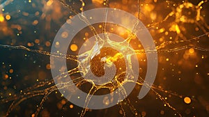 Neuron network transmitting digital information in brain