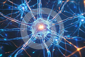 Neuronal network showcases electrical activities, pivotal for neuroscience research