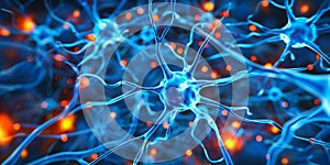 Neurons transmit signals between each other via chemical processes called neurotransmitters