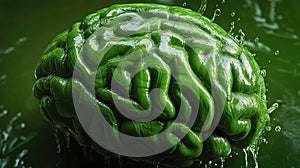 neuroplasticity brain green