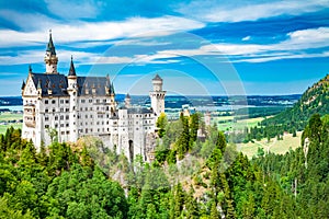 Neuschwanstein castle, Bavaria, Germany