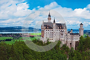 Neuschwanstein Castle, Bavaria, Germany, Europe