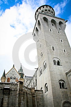 Neuschwanstein Castle in Baviera, Germany photo