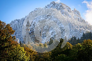 Neuschwanstein Castle in Baviera