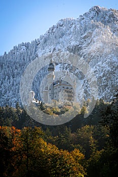 Neuschwanstein Castle in Baviera