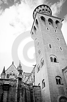 Neuschwanstein Castle in Baviera, Germany photo