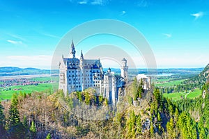 Neuschwanstein Castle at Fussen Germany