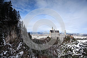 Neuschwanstein castle in Germany