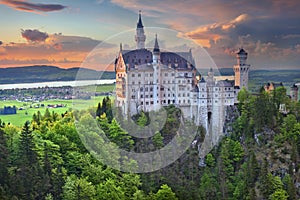 Neuschwanstein Castle, Germany.