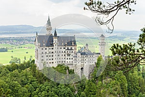 Neuschwanstein Castle in Munich, Germany