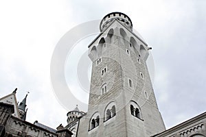 Neuschwanstein Castle. Neuschwanstein, Germany. UNESCO World Cultural Heritage Ludwig castles.