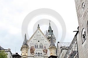 Neuschwanstein Castle. Neuschwanstein, Germany. UNESCO World Cultural Heritage Ludwig castles.