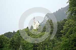 Neuschwanstein Castle. Neuschwanstein, Germany. UNESCO World Cultural Heritage Ludwig castles.