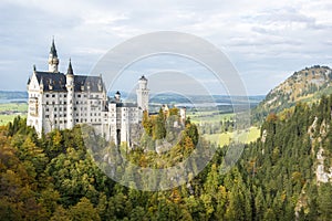 Neuschwanstein Castle. New Swanstone Castle in the South of Germany