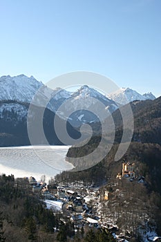 Neuschwanstein Castle view