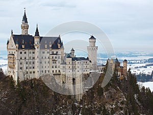 Neuschwanstein Castle in the Winter