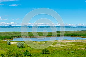 neusiedlersee lake on the border between Austria and Hungary...IMAGE