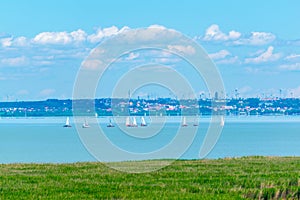 neusiedlersee lake on the border between Austria and Hungary...IMAGE