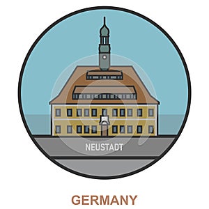 Neustadt. Cities and towns in Germany