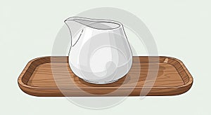 Neutral color emphasizing the clean lines and contrast between the