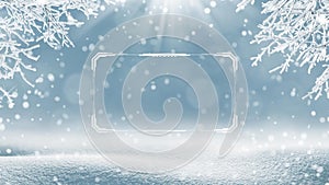 Neutral modren winter template image