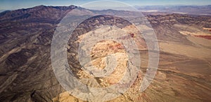 Nevada Mountains from the Air