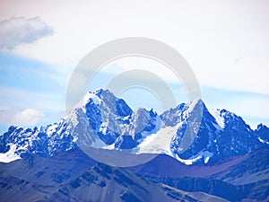 Nevado Ausangate, andes mountains, Cusco, Peru