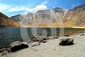 Nevado de Toluca National Park in Central Mexico.