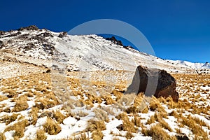 Nevado de toluca Xinantecatl Rock