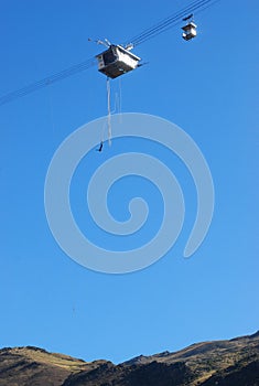 Nevis bungy jump in New Zealand