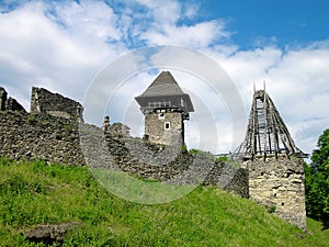 Nevitskiy castle near Uzhgorod, Ukraine