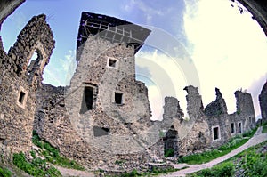 Nevitsky Castle ruins