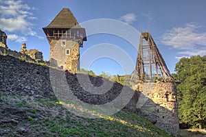Nevitsky Castle ruins