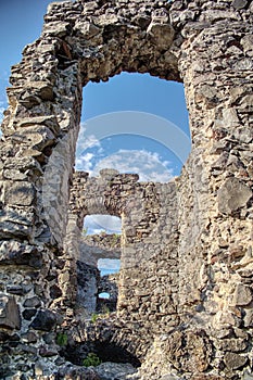 Nevitsky Castle ruins