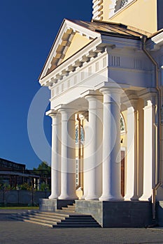 Nevjansk cathedral classicism style, Russia photo