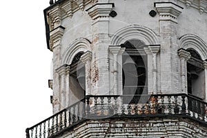 Nevyanskaya Leaning Tower, a historical monument of the 18th century