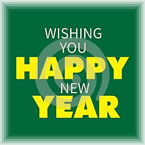 New Year Vector with soft colored background