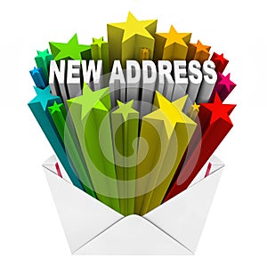 New Address Envelope Letter Mail Notice photo