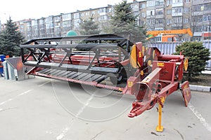 New agricultural machinery at