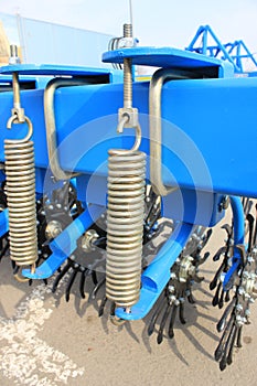 New agricultural machinery at