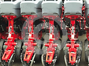 New agricultural seeder equipment, machinery for spring works