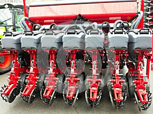 New agricultural seeder equipment, machinery for spring works