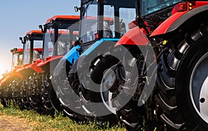 New agricultural tractors