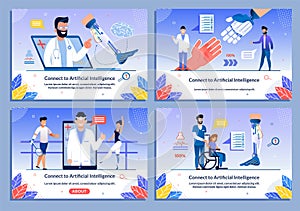New AI Technologies for Disabled People Banner Set